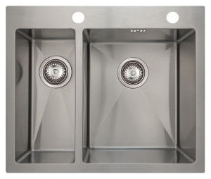 Мойка кухонная Seaman Eco Marino SMV-575L с клапан-автоматом Мойка кухонная Seaman Eco Marino SMV-575L с клапан-автоматом