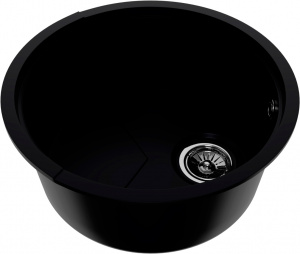 Мойка кухонная KitKraken Lake Black черная Мойка кухонная KitKraken Lake Black черная
