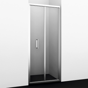 Душевая дверь в нишу Wasserkraft Weser 78F04 90 см Душевая дверь в нишу Wasserkraft Weser 78F04 90 см