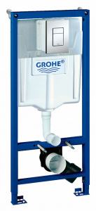 Система инсталляции Grohe Rapid SL 38772001 с кнопкой смыва Система инсталляции Grohe Rapid SL 38772001 с кнопкой смыва