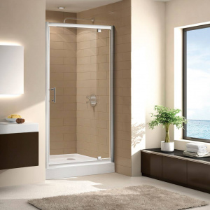 Душевая дверь в нишу Cezares ECO-O-BA-1-90-C-Cr стекло прозрачное Душевая дверь в нишу Cezares ECO-O-BA-1-90-C-Cr стекло прозрачное