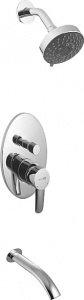 Душевой комплект Lemark Atlantiss LM3221C С ВНУТРЕННЕЙ ЧАСТЬЮ Душевой комплект Lemark Atlantiss LM3221C С ВНУТРЕННЕЙ ЧАСТЬЮ