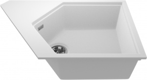 Мойка кухонная KitKraken River White белая Мойка кухонная KitKraken River White белая