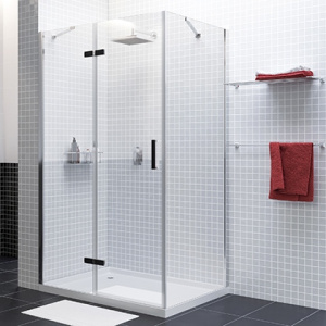 Душевой уголок Wasserkraft Aller Black 10H10LB 120x100 см Душевой уголок Wasserkraft Aller Black 10H10LB 120x100 см