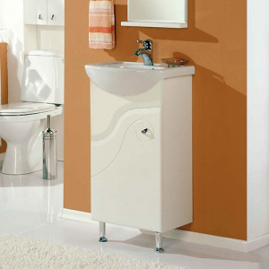 Тумба с раковиной Акватон Колибри 45 белая Тумба с раковиной Акватон Колибри 45 белая