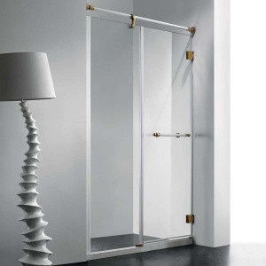 Душевая дверь в нишу RGW Viscount VI-01 1100х1950 профиль белый Душевая дверь в нишу RGW Viscount VI-01 1100х1950 профиль белый