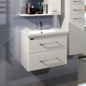 Тумба с раковиной СанТа Омега 60 подвесная Тумба с раковиной СанТа Омега 60 подвесная