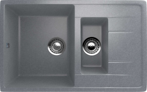 Мойка кухонная EcoStone ES-22-342 графитовая Мойка кухонная EcoStone ES-22-342 графитовая