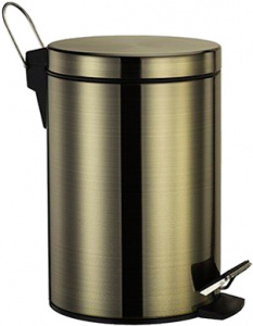 Мусорное ведро Wasserkraft K-645 5 л, крышка с микролифтом Мусорное ведро Wasserkraft K-645 5 л, крышка с микролифтом