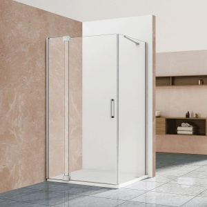 Душевой уголок Vincea Extra VSR-1E901010CL 90/100х100 хром, стекло прозрачное Душевой уголок Vincea Extra VSR-1E901010CL 90/100х100 хром, стекло прозрачное