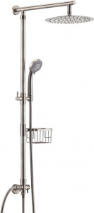 Душевая стойка Wasserkraft A038 матовый хром Душевая стойка Wasserkraft A038 матовый хром