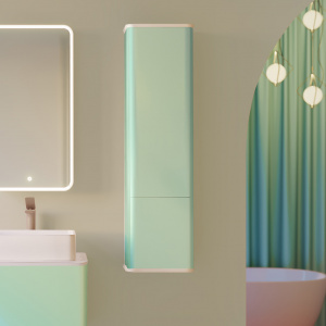 Шкаф-пенал Jorno Pastel 125 бирюзовый бриз Шкаф-пенал Jorno Pastel 125 бирюзовый бриз