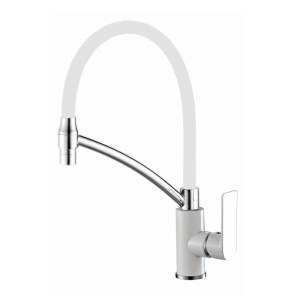 Смеситель для кухни Haiba HB72505-8, белый Смеситель для кухни Haiba HB72505-8, белый