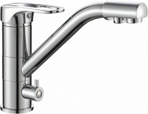 Смеситель Steel Hammer SH 321 CR для кухонной мойки Смеситель Steel Hammer SH 321 CR для кухонной мойки