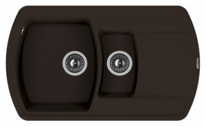 Мойка кухонная Florentina Нире 860К мокко Мойка кухонная Florentina Нире 860К мокко
