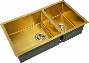 Мойка кухонная Zorg Inox PVD SZR-78-2-44 bronze Мойка кухонная Zorg Inox PVD SZR-78-2-44 bronze