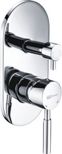 Смеситель Wasserkraft Main 4141 С ВНУТРЕННЕЙ ЧАСТЬЮ, для ванны и душа Смеситель Wasserkraft Main 4141 С ВНУТРЕННЕЙ ЧАСТЬЮ, для ванны и душа