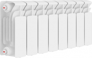 Радиатор биметаллический Rifar Base 200 8 секций Радиатор биметаллический Rifar Base 200 8 секций