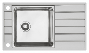 Мойка кухонная Seaman Eco Roma SMR-8650A с клапан-автоматом Мойка кухонная Seaman Eco Roma SMR-8650A с клапан-автоматом