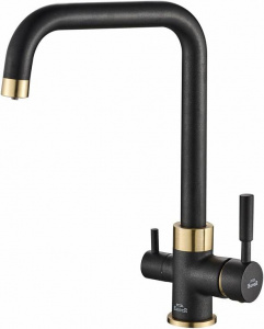 Смеситель Steel Hammer SH 715 BLACK BR для кухонной мойки Смеситель Steel Hammer SH 715 BLACK BR для кухонной мойки