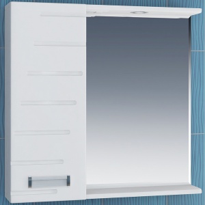 Зеркало-шкаф Vigo Diana 70 левое со спотом Зеркало-шкаф Vigo Diana 70 левое со спотом