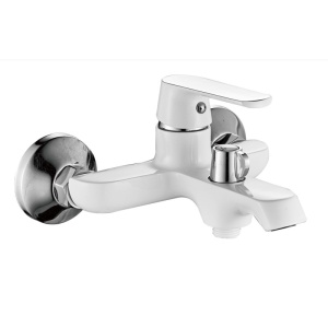 Смеситель для ванны Haiba HB60804, белый Смеситель для ванны Haiba HB60804, белый