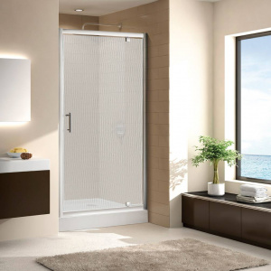 Душевая дверь в нишу Cezares Eco O BA-1-90-P-Cr стекло punto Душевая дверь в нишу Cezares Eco O BA-1-90-P-Cr стекло punto