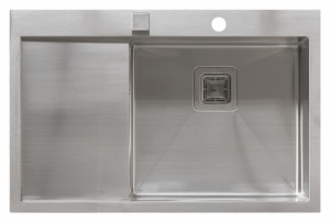 Мойка кухонная Seaman Eco Marino SMB-7851LSQ с клапан-автоматом Мойка кухонная Seaman Eco Marino SMB-7851LSQ с клапан-автоматом