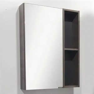 Зеркало-шкаф Comforty Франкфурт 60, дуб шоколадно-коричневый Зеркало-шкаф Comforty Франкфурт 60, дуб шоколадно-коричневый