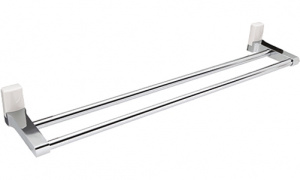 Полотенцедержатель Wasserkraft Leine K-5040White двойной Полотенцедержатель Wasserkraft Leine K-5040White двойной