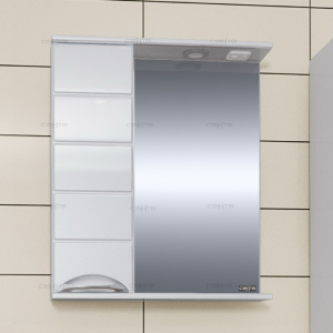 Зеркало-шкаф СанТа Родос 60 L Зеркало-шкаф СанТа Родос 60 L