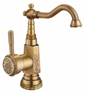 Смеситель Zorg Antic A 310U-BR для раковины Смеситель Zorg Antic A 310U-BR для раковины