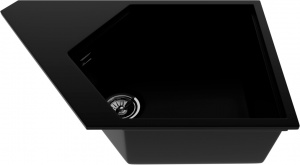 Мойка кухонная KitKraken River Black черная Мойка кухонная KitKraken River Black черная