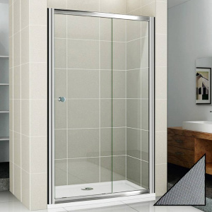 Душевая дверь в нишу Cezares Pratico BF1 125 P Cr Душевая дверь в нишу Cezares Pratico BF1 125 P Cr