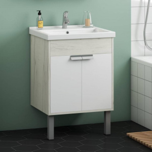 Тумба с раковиной Акватон Флай 60 дуб крафт Тумба с раковиной Акватон Флай 60 дуб крафт