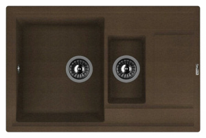 Мойка кухонная Florentina Липси 780К коричневый Мойка кухонная Florentina Липси 780К коричневый