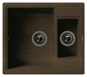 Мойка кухонная Florentina Липси 580К коричневый Мойка кухонная Florentina Липси 580К коричневый