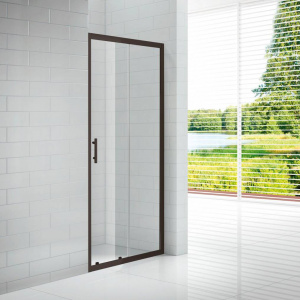 Душевая дверь в нишу Cezares Eco O-BF-1-120-C-NERO стекло прозрачное Душевая дверь в нишу Cezares Eco O-BF-1-120-C-NERO стекло прозрачное