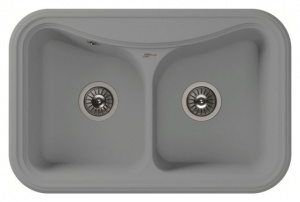 Мойка кухонная Florentina Крит 780А грей Мойка кухонная Florentina Крит 780А грей