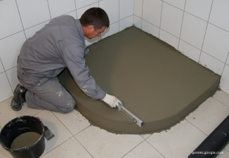 Как сделать душевой поддон своими руками Как сделать душевой поддон своими руками