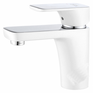 Смеситель D&K Berlin Steinbeis для раковины, белый Смеситель D&K Berlin Steinbeis для раковины, белый