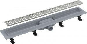 Душевой лоток AlcaPlast APZ10-Simple 550 с решеткой и опорами Душевой лоток AlcaPlast APZ10-Simple 550 с решеткой и опорами