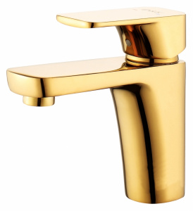 Смеситель D&K Berlin Touro для раковины, золото Смеситель D&K Berlin Touro для раковины, золото