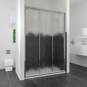 Душевая дверь в нишу RGW Classic CL-11 (1360-1410)х1850 профиль хром, стекло шиншила Душевая дверь в нишу RGW Classic CL-11 (1360-1410)х1850 профиль хром, стекло шиншила