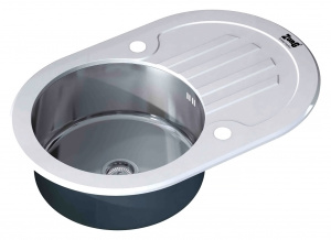 Мойка кухонная Zorg Inox Glass GL-7851-OV-WHITE белое стекло Мойка кухонная Zorg Inox Glass GL-7851-OV-WHITE белое стекло