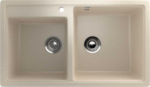 Мойка кухонная EcoStone ES-30-328 бежевая Мойка кухонная EcoStone ES-30-328 бежевая