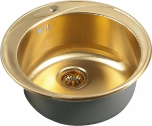 Мойка кухонная Zorg Inox Pvd SZR-510/205 Bronze Мойка кухонная Zorg Inox Pvd SZR-510/205 Bronze