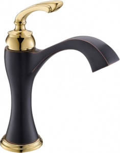 Смеситель Timo Unari 7501/04F black antique, для раковины Смеситель Timo Unari 7501/04F black antique, для раковины
