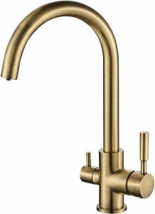 Смеситель Steel Hammer SH 713 BRONZE для кухонной мойки Смеситель Steel Hammer SH 713 BRONZE для кухонной мойки