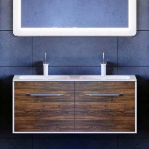 Тумба с раковиной Aqwella 5 stars Malaga 120 крафт темный Тумба с раковиной Aqwella 5 stars Malaga 120 крафт темный